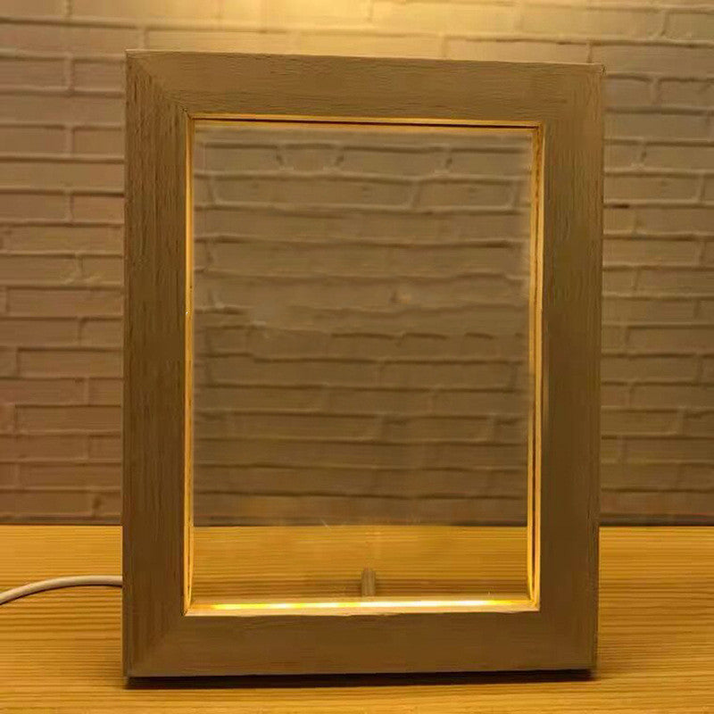 Acrylic Lamp, Photo Frame Night Light
