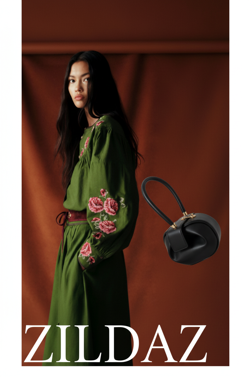 Campagne publicitaire ZILDAZ - Sac rond bandoulière profil