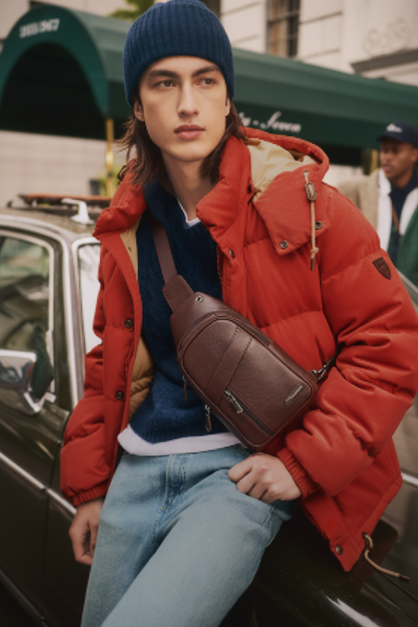 Sac bandoulière lifestyle