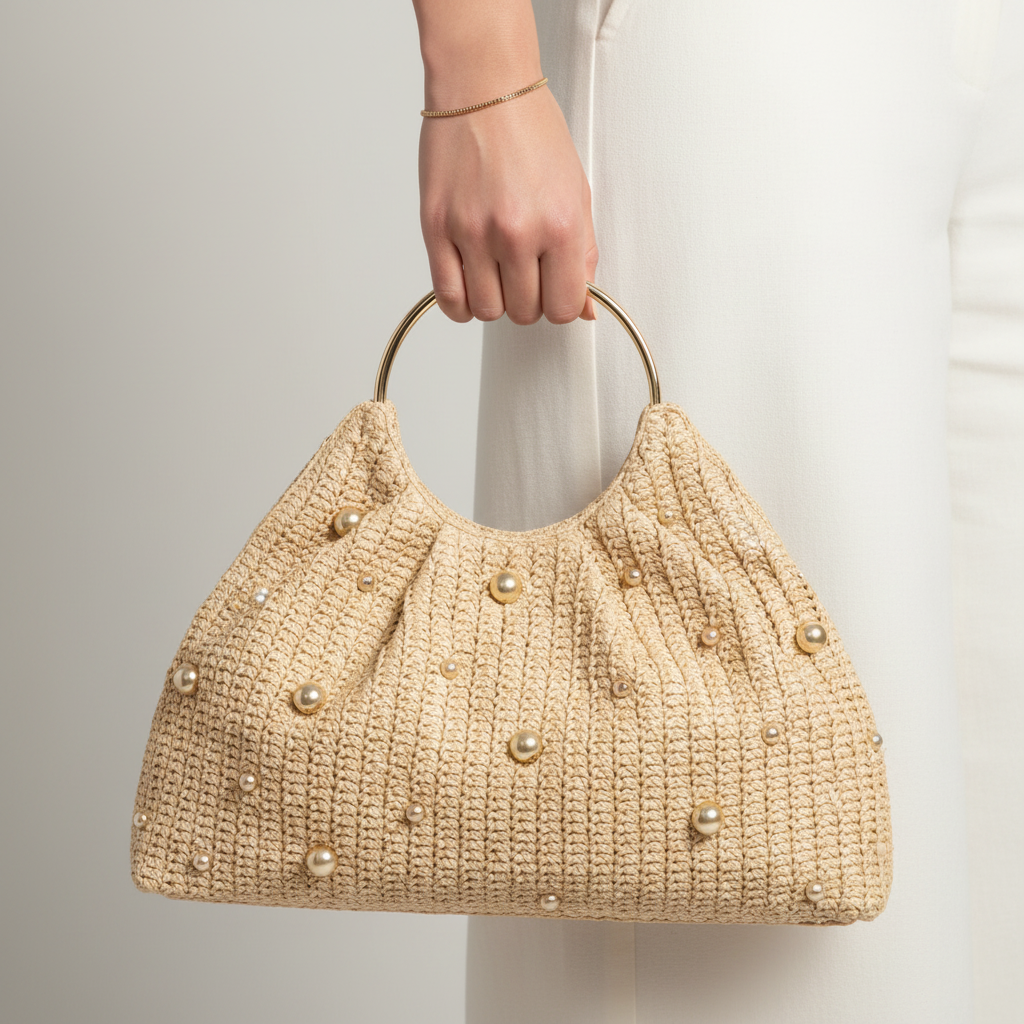 Sac détails perles
