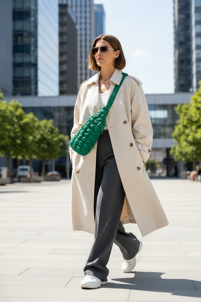 Sac vert identique lifestyle